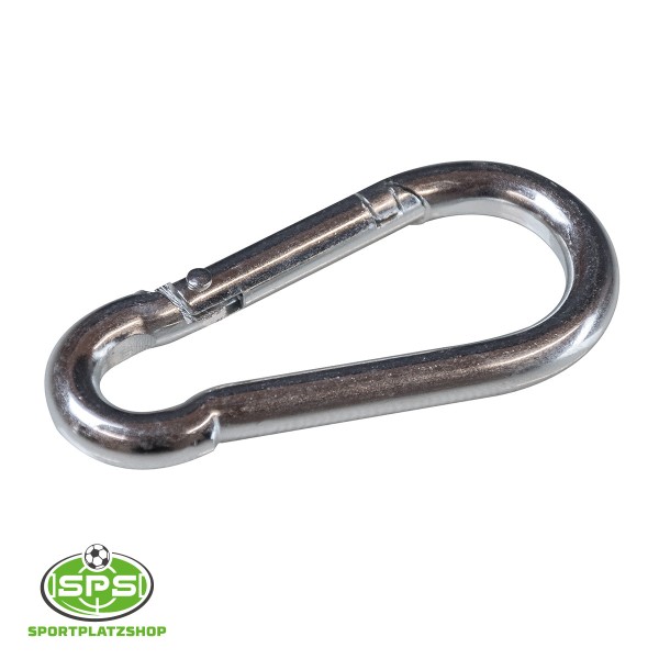 Karabiner, Karabinerhaken, Stahlhaken, Ballfangzubehör, Metall-Karabiner, Stahlkarabiner